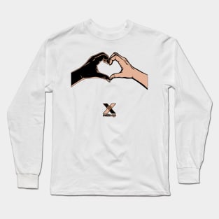 HEART OF DIVERSITY by Metissage -7 Long Sleeve T-Shirt